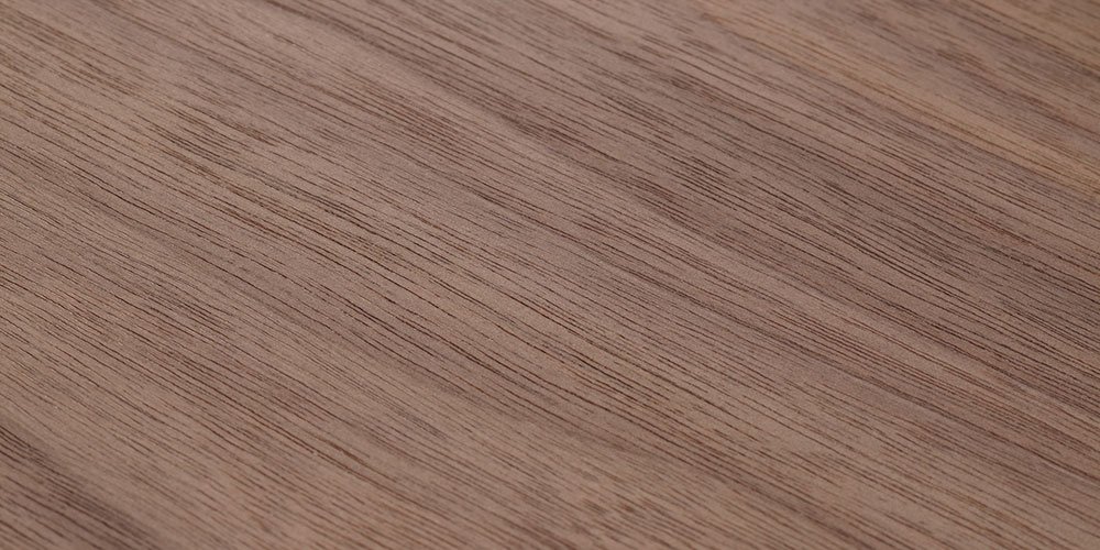 Walnut natural matt real wood veneer sample